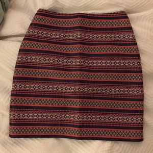 Loft festive skirt